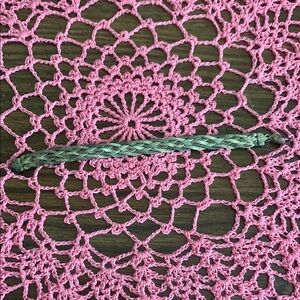 925 silver vintage braided bracelet 7” 33